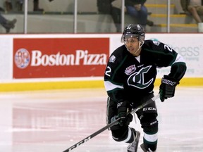 The Sherwood Park Crusaders have reacquired forward Zafir Rawji from the Olds Grizzlys in exchange for future considerations. Photo courtesy Target Photography