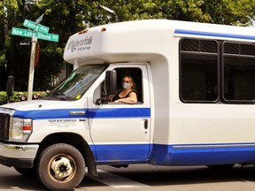 Ride Norfolk transit bus.