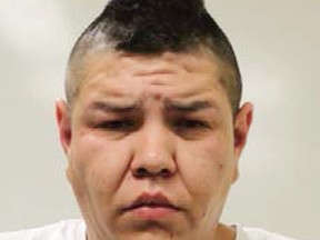 Investigators said Chris Calliou, 32, of Edmonton, is described as an Indigenous man, about six foot two inches tall and 396 pounds. He has brown hair and brown eyes. Photo Supplied