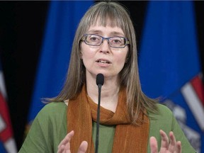 Alberta's chief medical officer of health Dr. Deena Hinshaw. ED KAISER/Postmedia