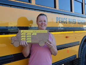 Zdenka Hansen has been working for PRSD for seven years as a spare bus driver and Transportation/Maintenance Shop support staff. Hansen started the job when she was a stay-at-home mother, as she could bring her kids with her while she drove bus. Hansen is the recipient of the PRSDs 2020 Transportation Award of Excellence.