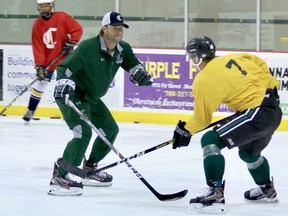 The Sherwood Park Crusaders have been hard at work for a couple weeks, with training camp expected to extend until at least mid-October. Photo courtesy Target Photography