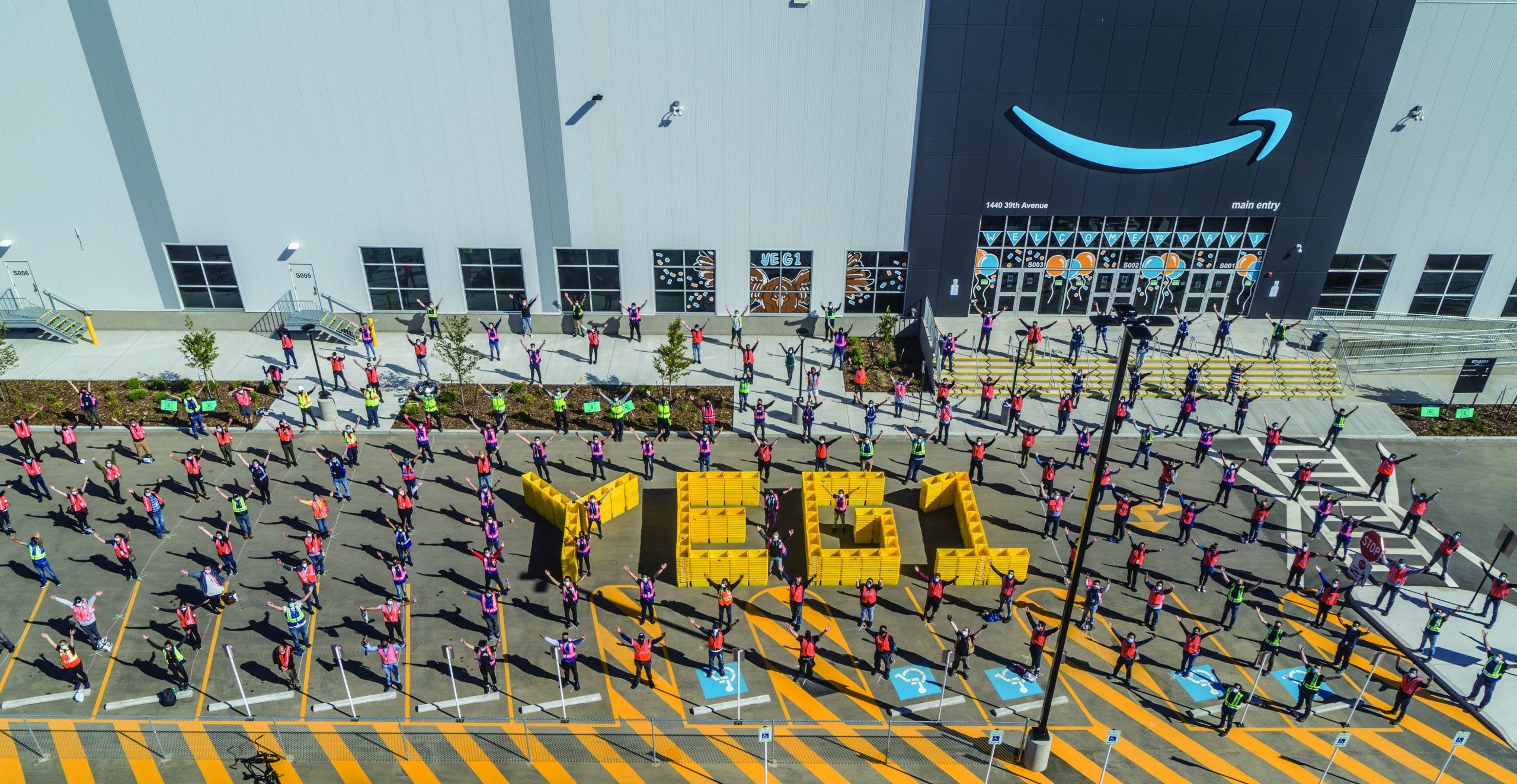 Amazon fulfillment centre opens in Nisku Leduc Representative