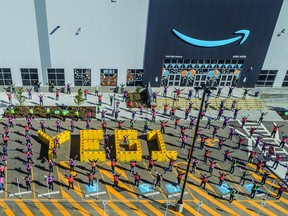 Amazons first fulfillment centre in Edmonton YEG1 officially opened for business in August 2020. The new fulfillment centre has a footprint of more than one million square feet. (Supplied)