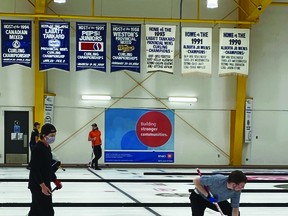 The Leduc Curling Club started their season on Aug. 18 with summer leagues. (Supplied)