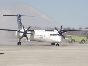 Porter previously announced that it is suspending its operations to the Sault until at least November. File photo