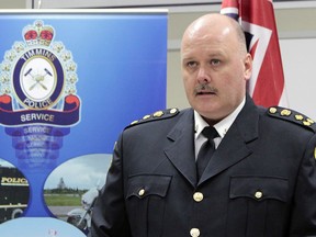 According to Timmins Police Services Chief John Gauthier, losing access to a COVID-19 database had little impact on the organization. During Thursday’s Timmins Police Service Board meeting, the chief addressed a piece of correspondence received from the Canadian Civil Liberties Association. FILE PHOTO/THE DAILY PRESS