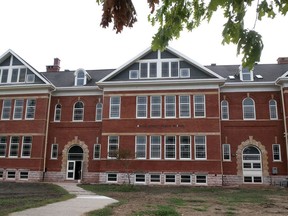 The conversion of former Rolph Street public school into Oxford Estates in Tillsonburg is nearing completion. (Chris Abbott/Postmedia Network)