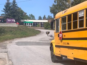 Stones Street resident  Dr. Nick Green will be bringing his traffic concerns to a meeting tonight of the Near North District School Board.
Jennifer Hamilton-McCharles, The Nugget