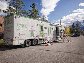 A mobile mammography trailer will be stationed at the Fairview Health Complex (10628 110 Street) on Sept. 22-25, 27 and 30, and Oct. 1, 2, 4, and 5.