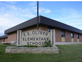 E.E. Oliver Elementary School in Fairview, Alta. on Saturday, Aug. 22, 2020.