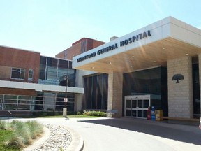 Stratford General Hospital (File photo)