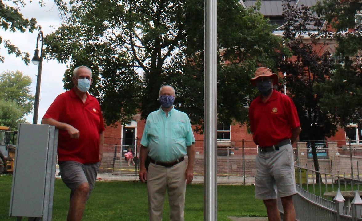 Rotary donates new flagpole for Petrolia’s Victoria Park Edmonton