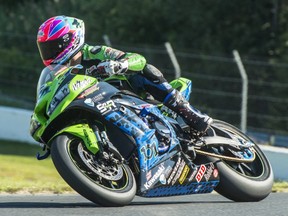 Brantford's Jordan Szoke recently captured his 14th Canadian Superbike Championship.