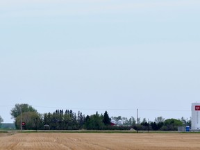 A Co-Op fuel storage area at Pontrilas, Sask between Nipawin and Tisdale. Photo Susan McNeil.