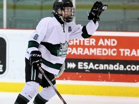 Getting to take on other clubs at the rep hockey level still remains something of a toss-up for the Sherwood Park Kings Athletic Club. Photo courtesy Target Photography