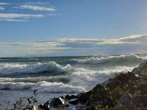 This past summer, Lake Superior, with its beaches, bedrock and tree-laden rocky points, offered up the usual goodies. Ruth Fletcher