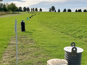 Above is equipment at the Huronview Demonstration Farm south of Clinton. The Ausable Bayfield Conservation Aurthority said there has been vandalism and theft at the farm recently. Handout