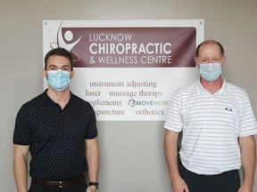 Dr. Brad Murray and the team at Lucknow Chiropractic are excited to welcome Dr. Ryan Small. Small is from Kincardine, and holds an undergraduate degree in Kinesiology and diploma in Fitness and Health Promotion from University of Guelph-Humber in Toronto. After University, he continued his education at the Canadian Memorial Chiropractic College, where he graduated this spring. Small began seeing patients on Monday, September 21. Hannah MacLeod/Lucknow Sentinel