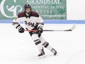 Jack Blake, son of Rob Blake, has signed a contract with the Oakville Blades, a team in the Ontario Junior Hockey League, and has also commited to the D1 hockey program at Bowling Green State University. (CONTRIBUTED)