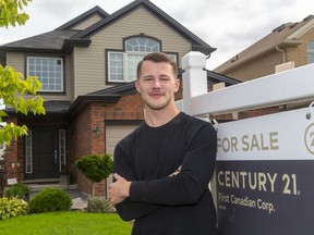 The surging market is making it even harder for young families and first-time buyers to purchase a home, said Austin Titus, a broker with Century 21. A growing number need their parents to co-sign or help with down payments. Mike Hensen/Postmedia Network