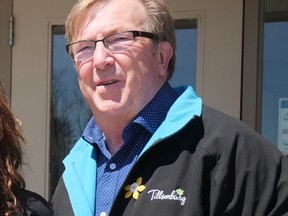 Tillsonburg Mayor Stephen Molnar. (Chris Abbott/Nofolk Tillsonburg News)