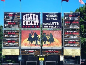 Silver Bullet Bar-B-Q, newly based out of Tillsonburg, Gonzalez BBQ and Speedy Fries are looking forward to serving Tillsonburg area customers this weekend at the sixth annual Tillsonburg Ribfest - takeout syle. (Contributed photo)