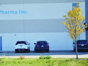 PBG Biopharma Inc, a research and development facility specializing in medicinal cannabis products opened in Leduc last month. (Lisa Berg)