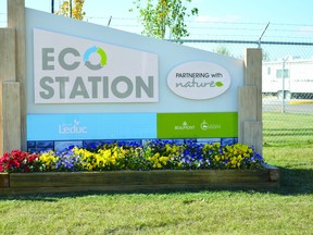 Leduc's Eco Station was recognized with a provincial award early in September. (Lisa Berg)