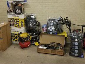 Brant OPP have recovered property stolen from TK Liquidators during a recent break and enter. (Brant OPP photo)