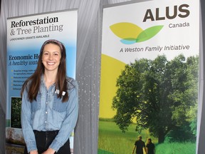 Amanda Blain, co-ordinator of the ALUS Chatham-Kent program, is ready to help landowners develop and support environmental projects on their farms. Photo taken in Oungah on Feb. 28, 2019. Ellwood Shreve/Postmedia Network