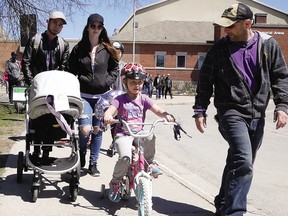 Participants in this year's Great Ride N Stride in Tillsonburg will be making their own routes in October to help raise funds for the Canadian Cancer Society. (Chris Abbott/File Photo)