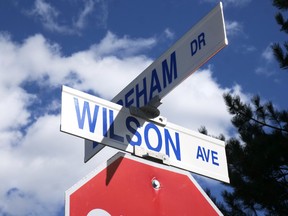 Tillsonburg Town Council reviewed options for Wilson Avenue at its Sept. 14 meeting. (Chris Abbott/Norfolk and Tillsonburg News)