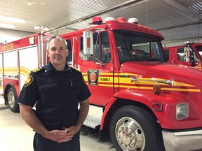 West Elgin Fire Chief Jeff McArthur is recommending that West Elgin council purchase 20 suits of bunker gear. He made his formal request at council’s regular meeting on Sept. 24. File photo/West Elgin Chronicle