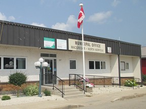 The MacGregor Municipal office. (supplied photo)