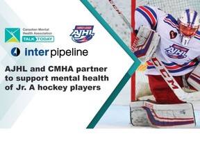 The AJHL is partnering with the Canadian Mental Health association to provide mental health programming for players across the league.