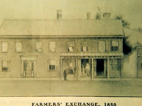 John Pierce at one stage owned the Farmer's Exchange Hotel which was located at the southwest junction of Sixth and King streets and fronted on Sixth. It was replaced by the Garner Hotel, circa 1880. John Rhodes photo