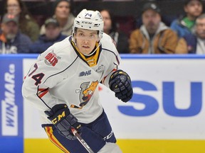 Nick Porco of the Barrie Colts