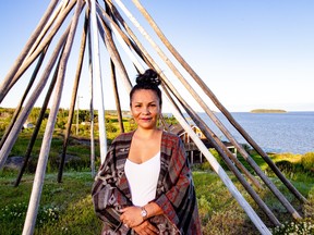 Donna Aubichon, rural arts support liaison for Fort Chipewyan, in a supplied image from Arts Council Wood Buffalo.