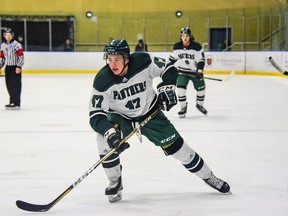 Photo provided

A member of the University of Prince Edward Island Panthers, Garden River's Owen Headrick is hoping to play competitive hockey this season