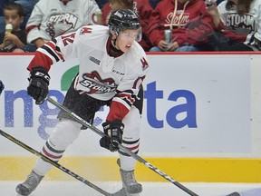 Photo Provided

Sault native Keegan Stevenson is focused on having an impressive overage season with the Guelph Storm