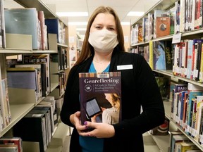 Chatham-Kent Public Library manager of public services Cassey Beauvais is promoting the library's new virtual reference service, Ask CKPL. Photo taken in Chatham, Ont., on Thursday, Sept. 24, 2020. (Mark Malone/Chatham Daily News)