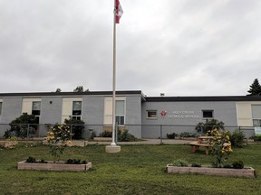 Holy Cross Catholic School in Kemptville is shown here. Photo credit: Catholic District School Board of Eastern Ontario/Facebook