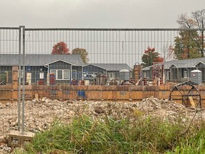 Building permits were issued in September for additional townhouse units at Graham Construction's Ninth Avenue Estates in Owen Sound. DENIS LANGLOIS