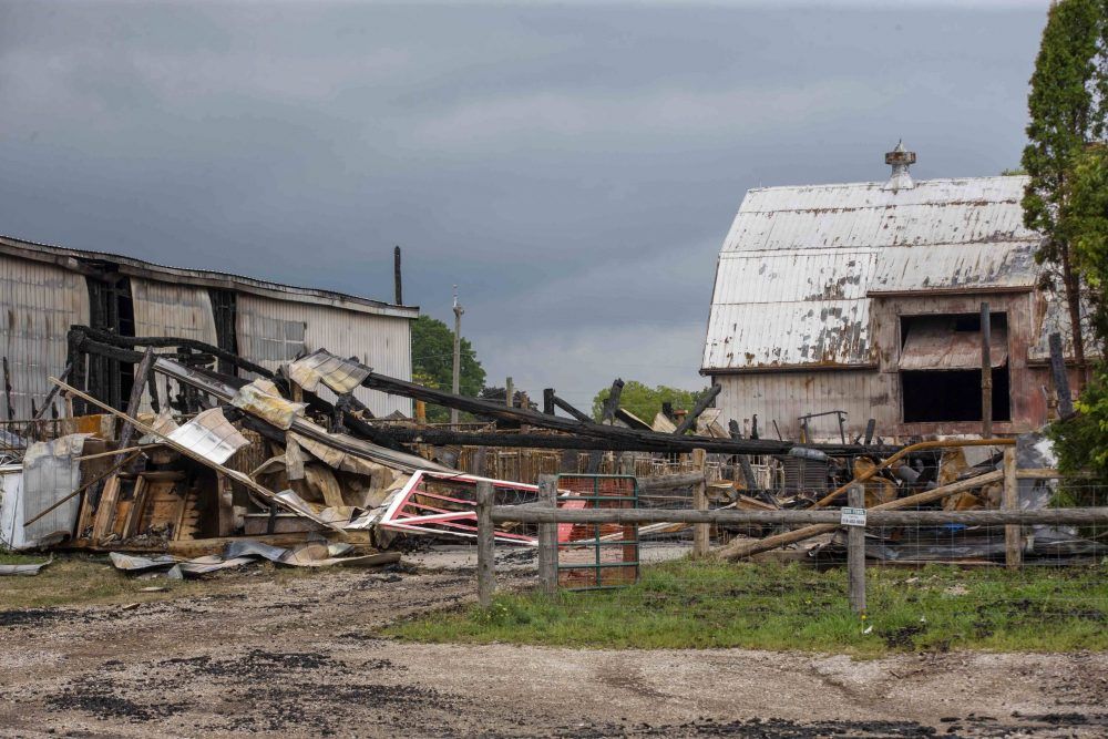 Woodstock fair society, local businesses hit hard by damage to barn ...