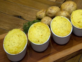 Salmon Pot Pies. (Mike Hensen/The London Free Press)