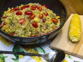 Corn tomato quinoa salad (Postmedia Network file photo)