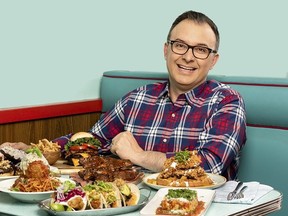 Food Network star John Catucci in his latest series, Big Food Bucket List