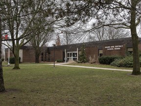 The Grand Erie District School Board offices are located on Erie Avenue in Brantford.