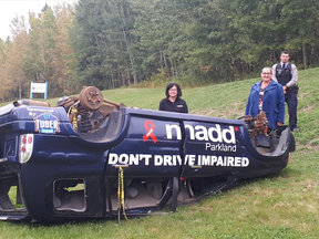 MADD Parkland's crashed vehicle initiative has come to an end for the season.